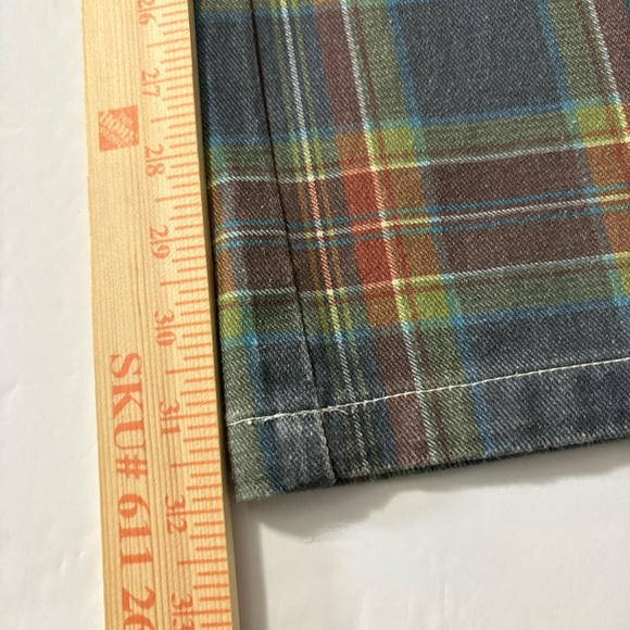 Too Punk, Current Mood by Dolls Kill Multicolor Plaid and Black Splattered Jeans - Picture 9 of 12